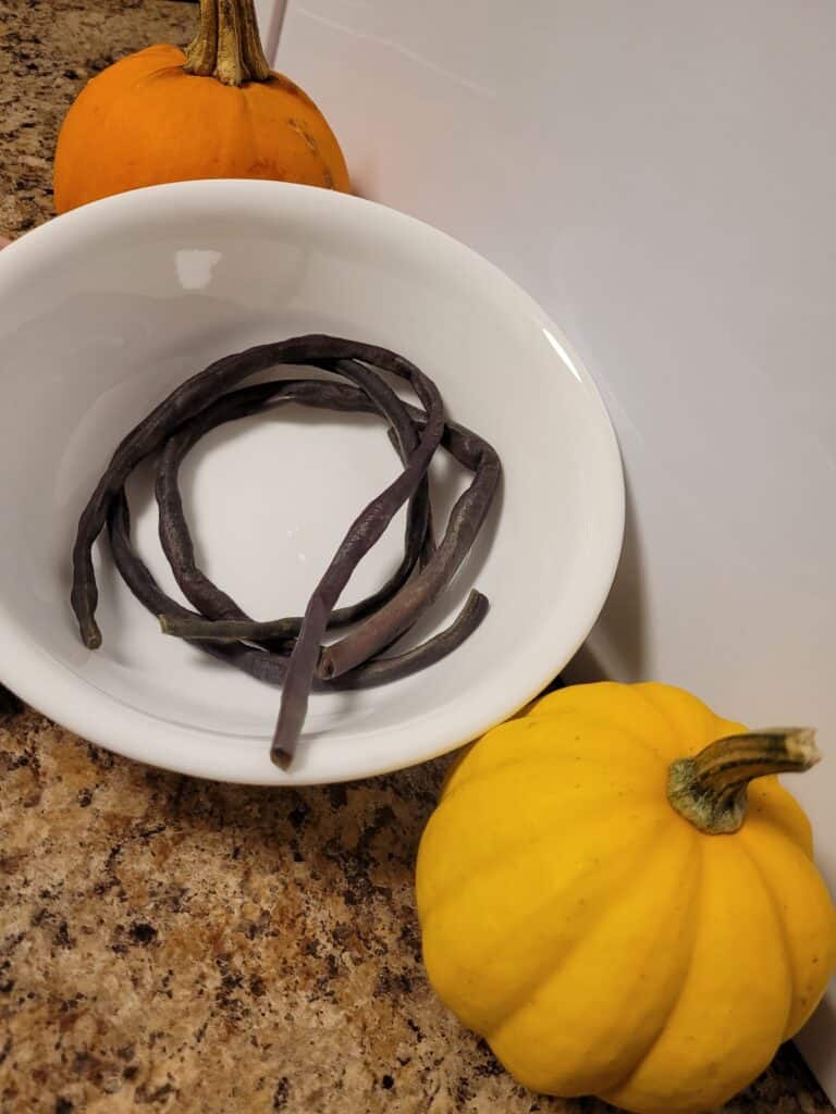 Snake Noodle Beans for Halloween